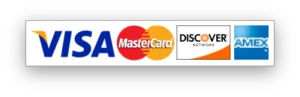 We accept cash and all major credit cards